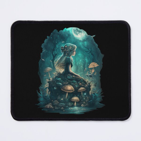 Item preview, Forest elf at one with the enchanted forest designed and sold by Fablemyst.