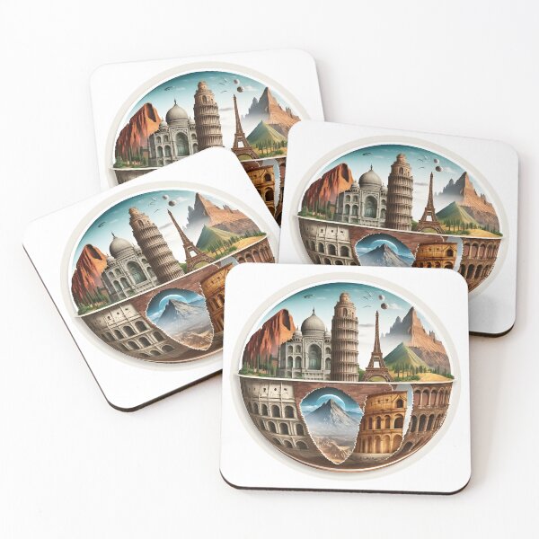 Item preview, The Wonders of the World designed and sold by IngeniousPrint.