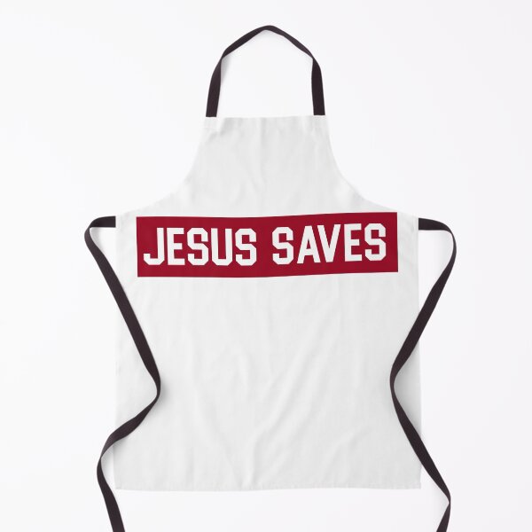 Item preview, Jesus Saves Religious Faith Merchandise for Christians designed and sold by Fun-T-Shirts.
