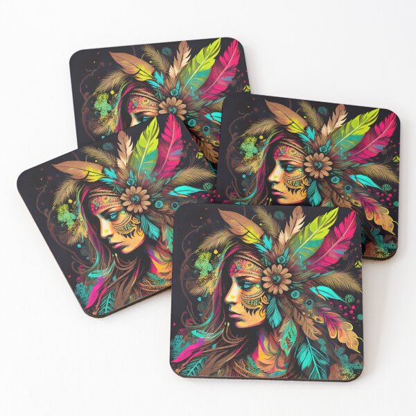 Item preview, Boho Art Graffiti Art Bohemian Wall Art designed and sold by MusedPrints.
