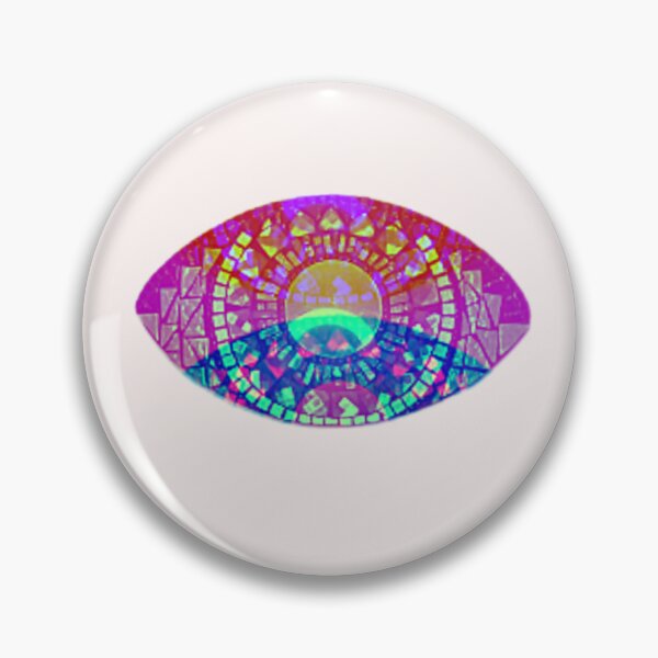 Item preview, Trippy Mosaic Evil Eye designed and sold by MajestyMaker.