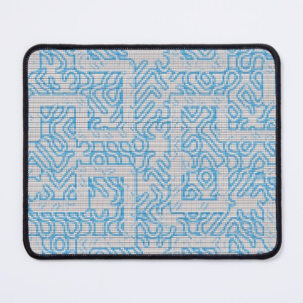 Item preview, Blue Needlepoint Maze designed and sold by Ladydi.