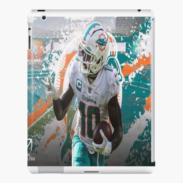 Tyreek Hill Dolphins Football Glossy iPad Case & Skin for Sale by