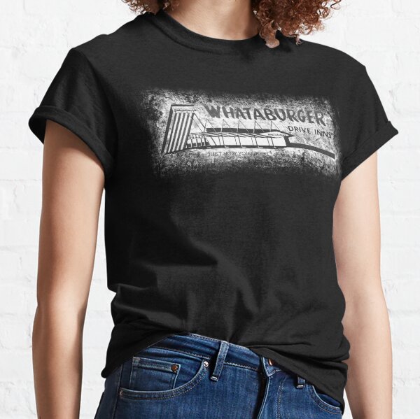 Item preview, Distressed WHATABURGER Drive Inn - Spicy Ketchup - Just how YOU like it TEXAS – Vintage 1968            designed and sold by originalsusie.