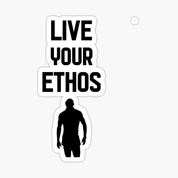 Live Your Ethos Original Sticker
