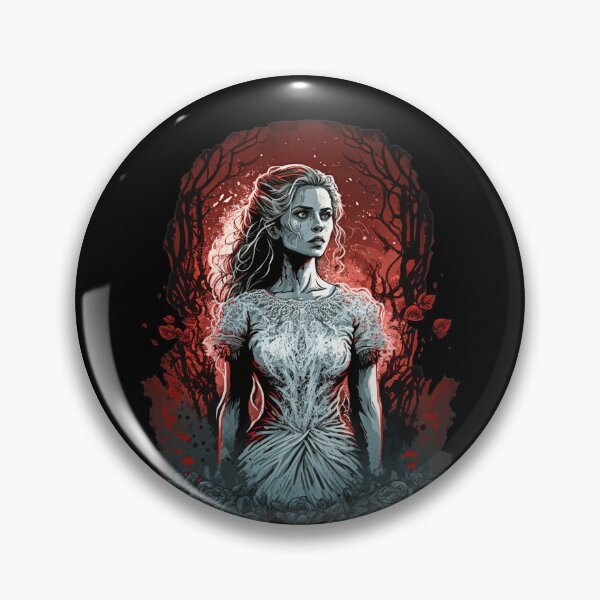 Item preview, Zombie Bride With Roses In Hell designed and sold by EbnerPrints.