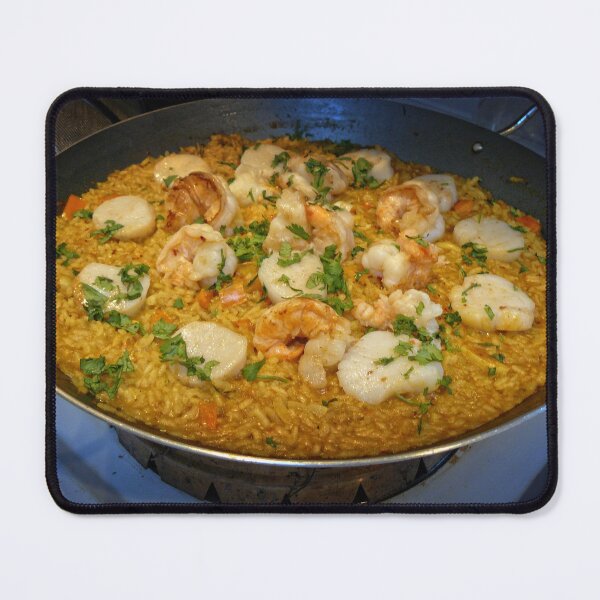 Item preview, Shrimp and Scallop Paella designed and sold by Ladydi.