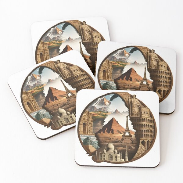 Item preview, The Wonders of the World designed and sold by IngeniousPrint.