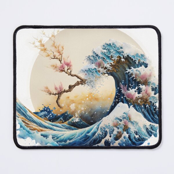 Item preview, Beautiful Colorful Wave designed and sold by IngeniousPrint.