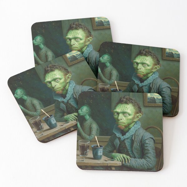 Item preview, Vicent Van Gogh as an Alien designed and sold by Arthoughts.