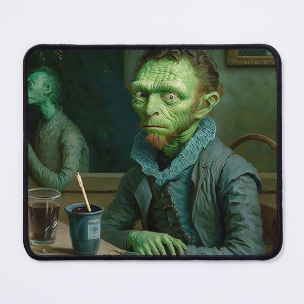 Item preview, Vicent Van Gogh as an Alien designed and sold by Arthoughts.