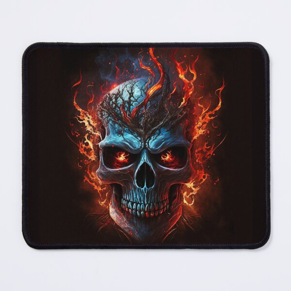 Item preview, The Infernal Skull designed and sold by Closet Dystopia.