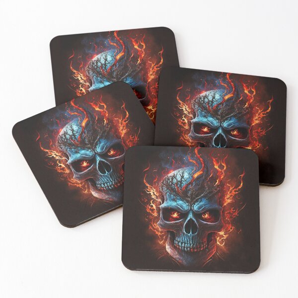 Item preview, The Infernal Skull designed and sold by Closet Dystopia.