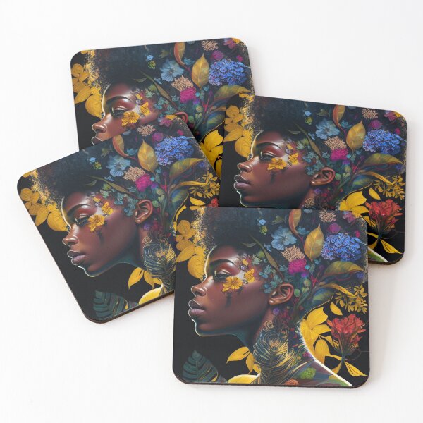 Item preview, Afrofuturism Art designed and sold by MidJourneymen.