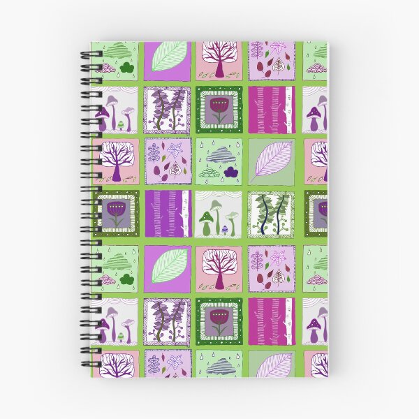 Item preview, soft autumn colors green and pink designed and sold by Milna.