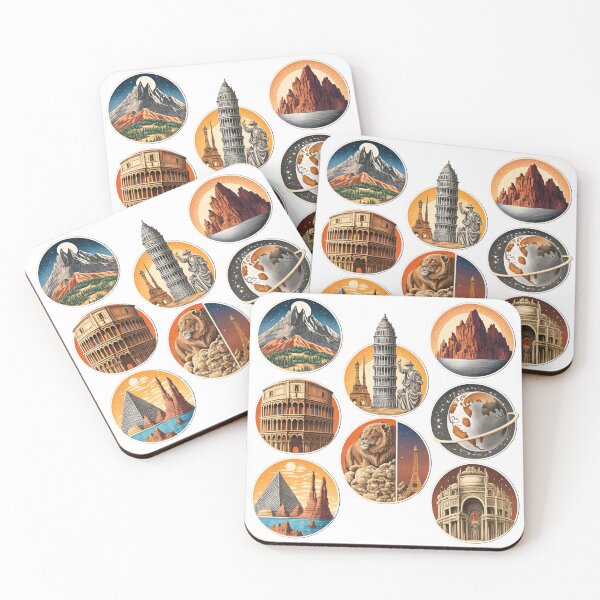 Item preview, The Wonders of the World designed and sold by IngeniousPrint.