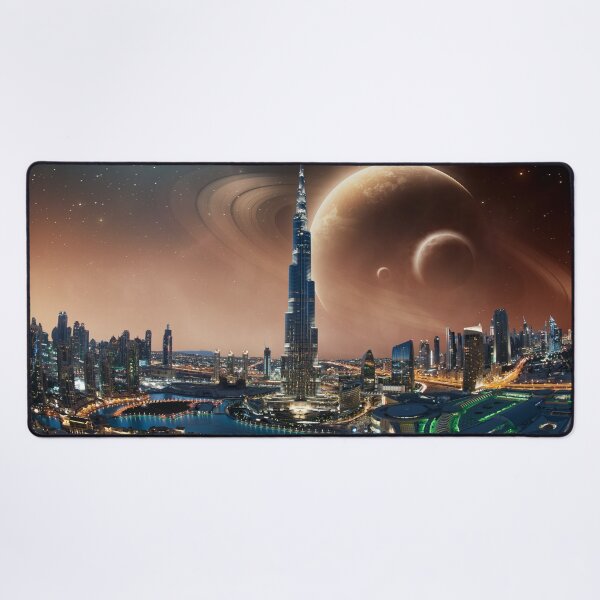 Item preview, Future City on Saturn's Moon Titan designed and sold by Caregiverology.