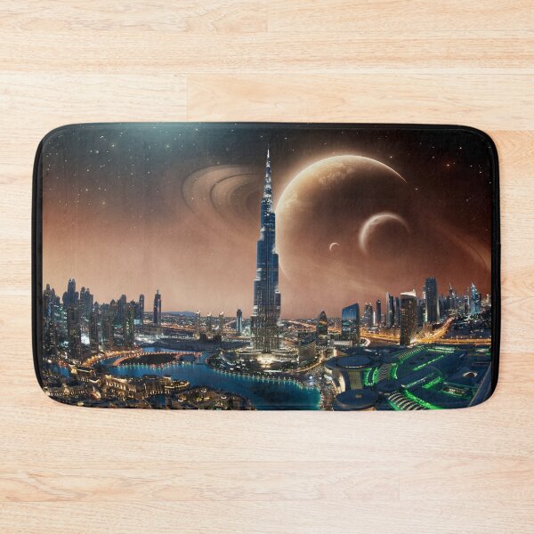 Item preview, Future City on Saturn's Moon Titan designed and sold by Caregiverology.