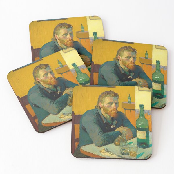 Item preview, Vicent Van Gogh pensative designed and sold by Arthoughts.