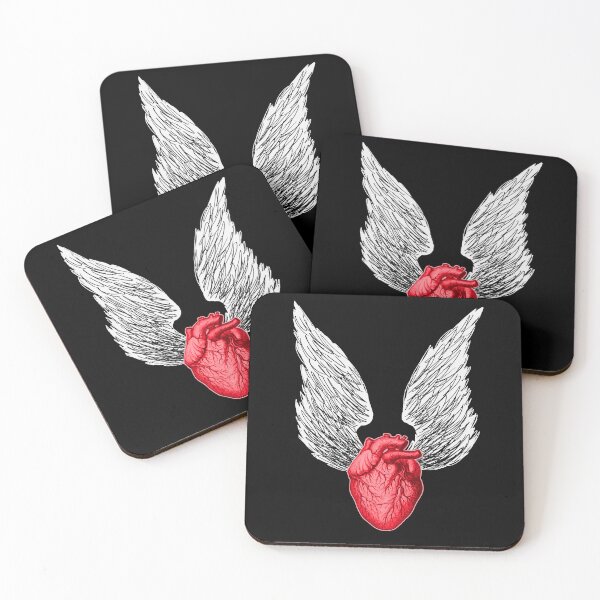 Item preview, Heart with wings, Collage designed and sold by Ztudio.