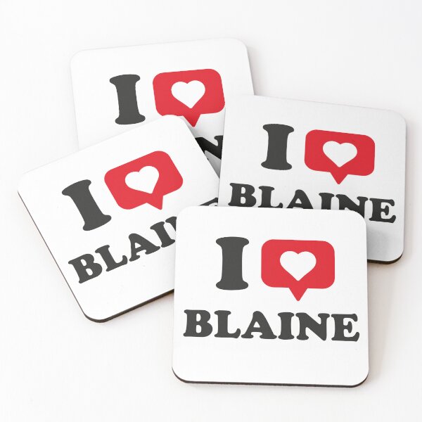 Item preview, I Love Blaine, I Heart Blaine, Hometown Blaine, Minnesota designed and sold by Danylo Mikhnievych.