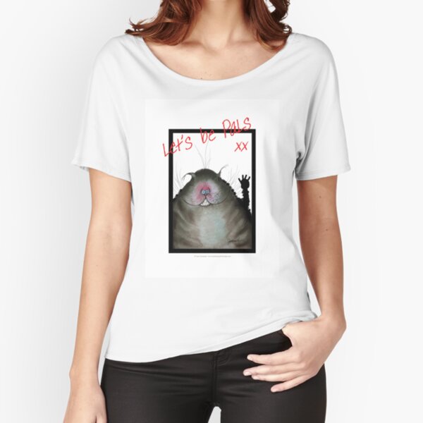 Let's be Pals Cat-Snap by Tony Fernandes Relaxed Fit T-Shirt