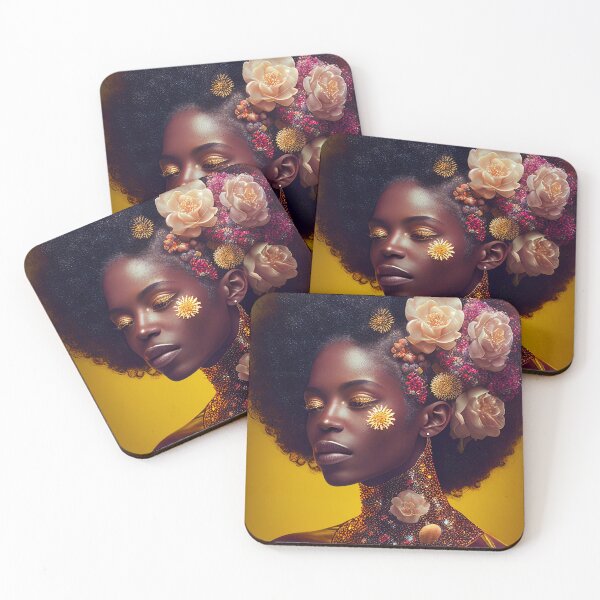 Item preview, Afrofuturism Art designed and sold by MidJourneymen.