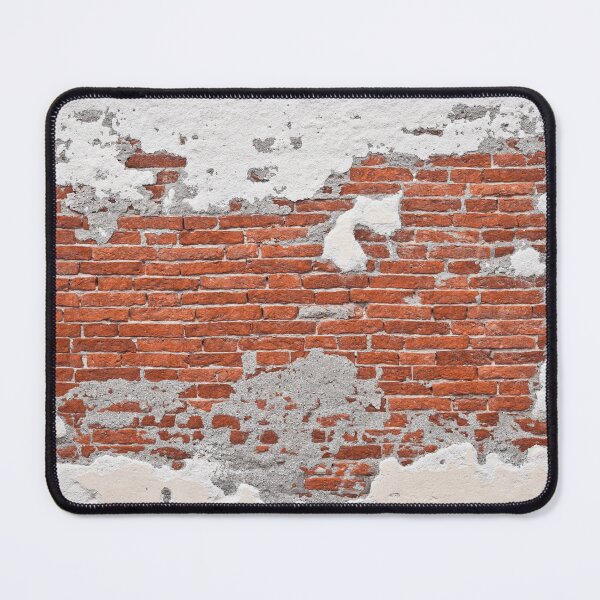 Item preview, Cracked Cement Exposed Bricks Grunge Wall designed and sold by Brasilia.
