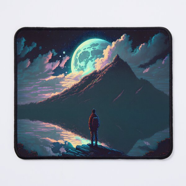 Item preview, Adventure Man Exploring Nature designed and sold by IngeniousPrint.