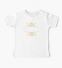 The Dice Giveth and Taketh Away Natural 20 and Critical Fail Baby Tee