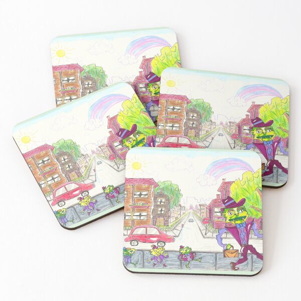 Item preview, Lindas criaturas alienígenas Gremlin caminando designed and sold by Harold-Inks.