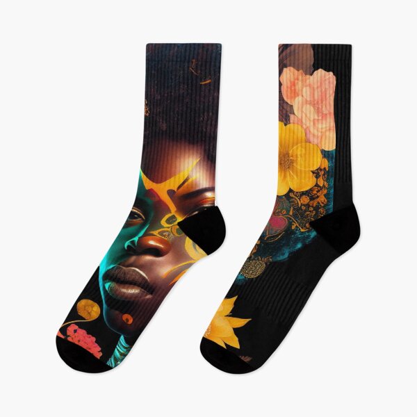 Item preview, Afrofuturism Art designed and sold by MidJourneymen.