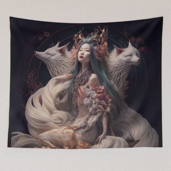 Item preview, The Protector Of The White Fox No2 designed and sold by AphoticVoids.