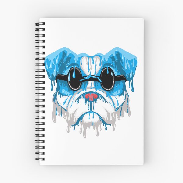 Item preview, Blue dog grime art designed and sold by AmsaOza.