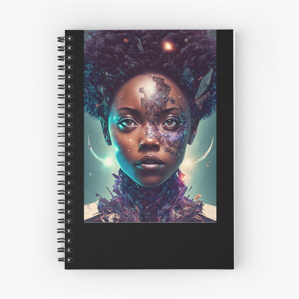 Item preview, Afrofuturism Art designed and sold by MidJourneymen.