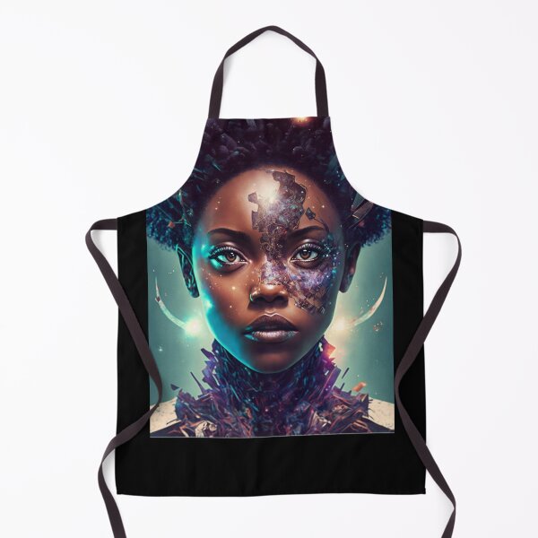 Item preview, Afrofuturism Art designed and sold by MidJourneymen.