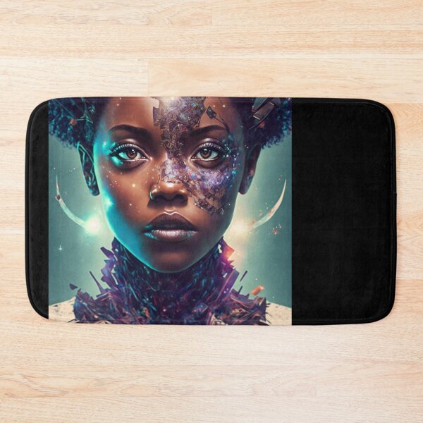 Item preview, Afrofuturism Art designed and sold by MidJourneymen.
