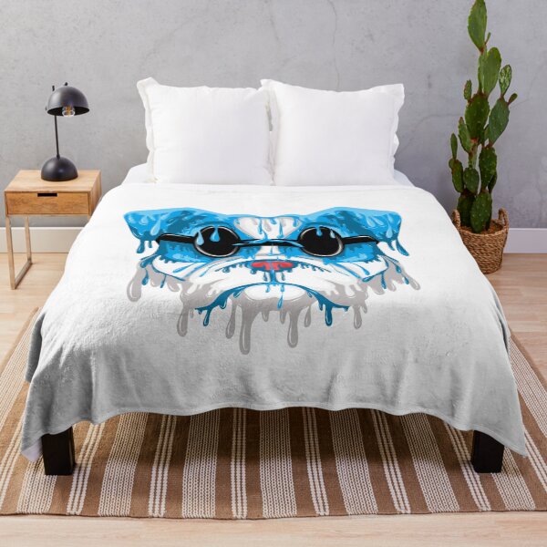 Item preview, Blue dog grime art designed and sold by AmsaOza.