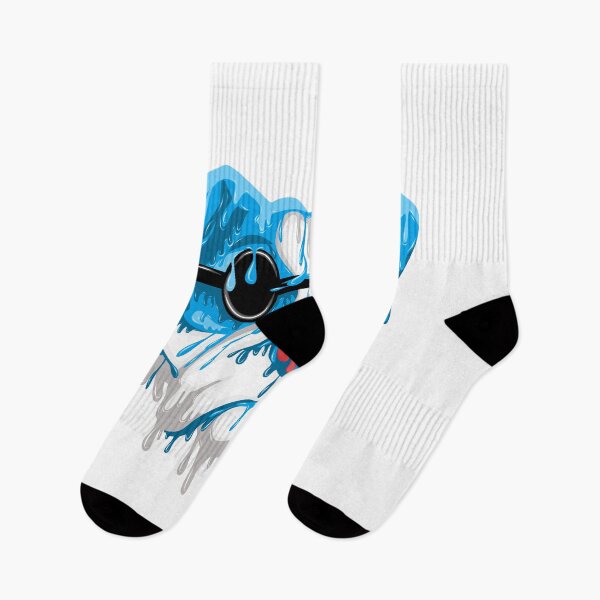 Item preview, Blue dog grime art designed and sold by AmsaOza.