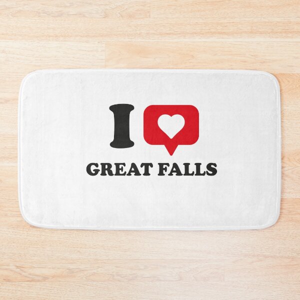 Item preview, I Love Great Falls, I Heart Great Falls, Hometown Great Falls, Montana designed and sold by Danylo Mikhnievych.