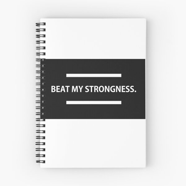 Item preview, BEAT MY STRONGNESS. designed and sold by Alarasboy.