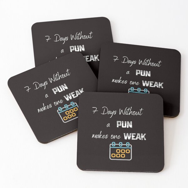 Item preview, Seven days without a pun makes one weak Funny designed and sold by scoutsunlimited.