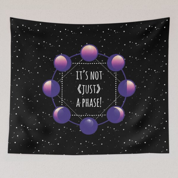 Item preview, "It's Not 'Just' a Phase!" Moon Phases designed and sold by Nikita Iszard.