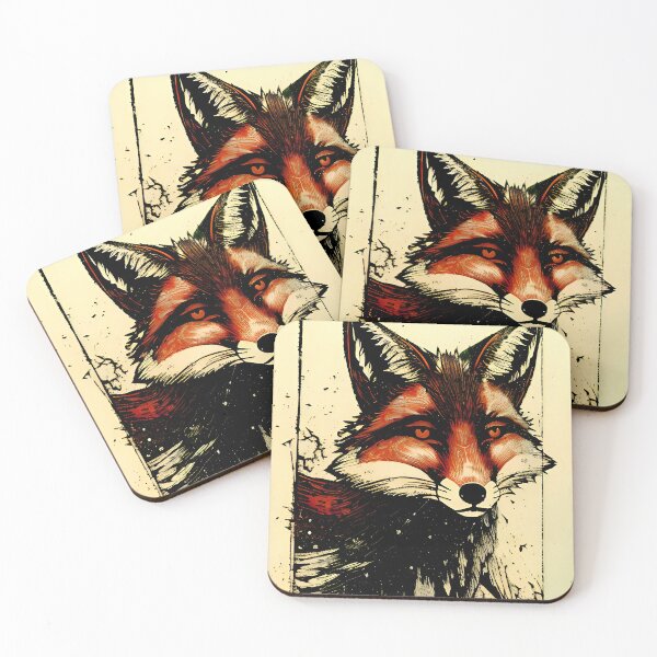 Item preview, Woodcut Style Fox designed and sold by Aww_To_Z Animals.