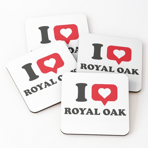 Item preview, I Love Royal Oak, I Heart Royal Oak, Hometown Royal Oak, Michigan designed and sold by Danylo Mikhnievych.