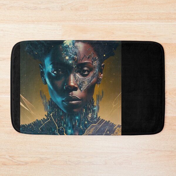 Item preview, Afrofuturism Art designed and sold by MidJourneymen.