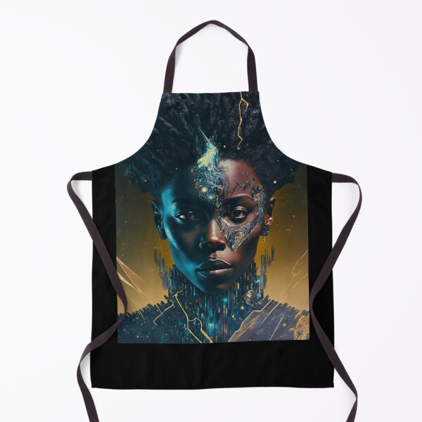 Item preview, Afrofuturism Art designed and sold by MidJourneymen.