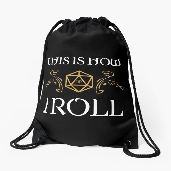 Item preview, This is How I Roll Tabletop RPG Addict designed and sold by pixeptional.