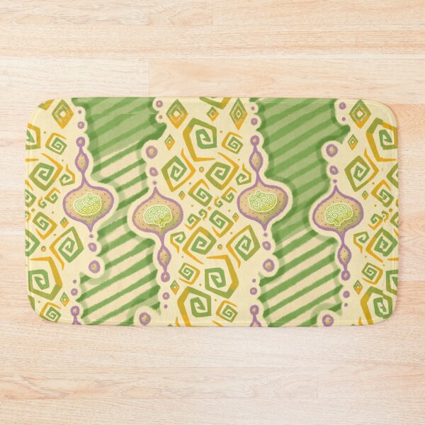 Item preview, Psychonauts 70s Midmod Brain Logo Pattern designed and sold by Jack'o Bee.