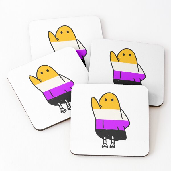 Item preview, nonbinary ghost designed and sold by saacstix.